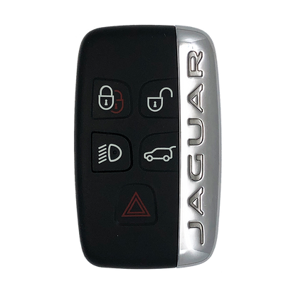 2019 Jaguar F-Pace Smart Remote Key Fob 5B w/ Hatch (FCC: KOBJTF10A, P/N: 5E0U50707-AA)