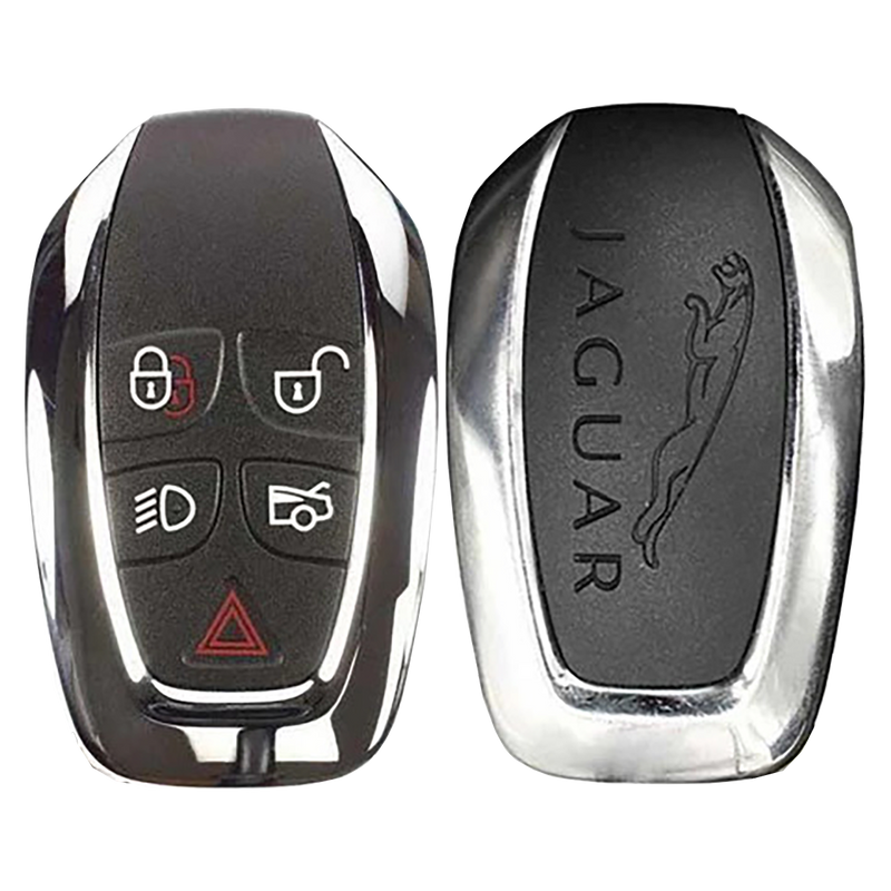 2011 Jaguar XJ Smart Remote Key Fob 5B w/ Trunk, Lights (FCC: KOBJTF10A, P/N: C2D18231)