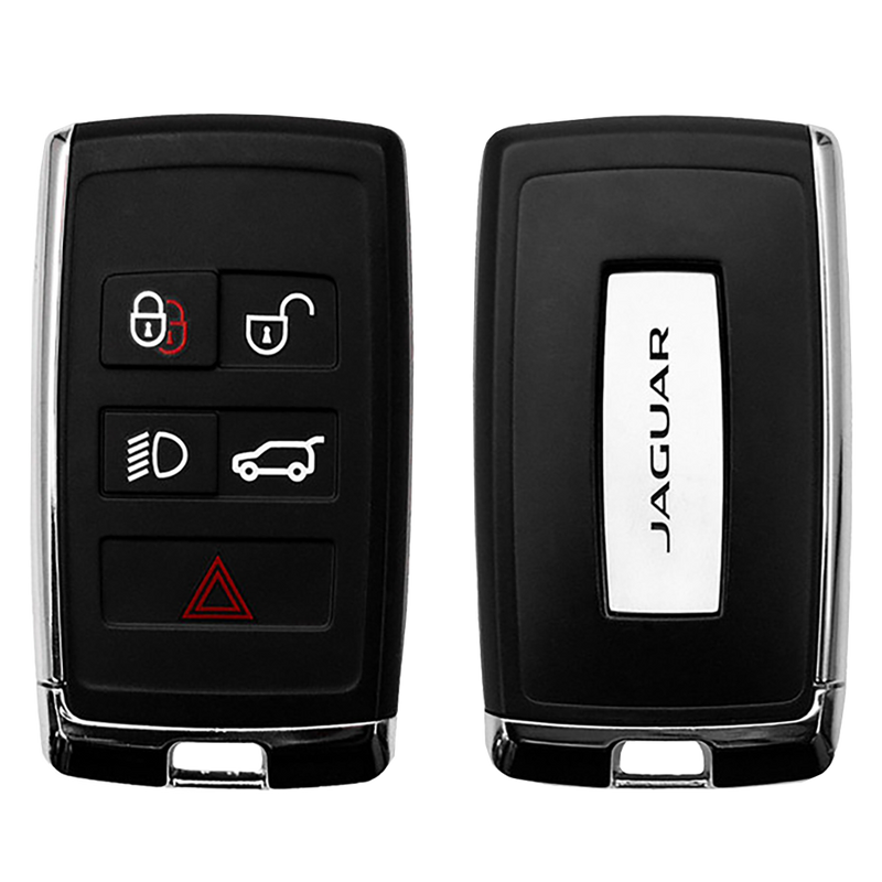 2017 Jaguar XE Smart Remote Key Fob 5B w/ Hatch, Lights (FCC: KOBJXF18A, P/N: J9C14288)