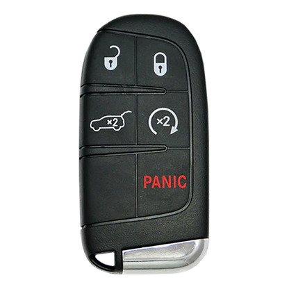 2019 Jeep Compass Smart Remote Key Fob 5B w/ Hatch, Remote Start (FCC: M3N-40821302, P/N: 68250343AB)