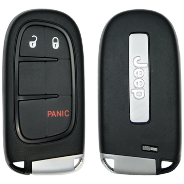 2016 Jeep Cherokee Smart Remote Key Fob 3 Button (FCC: GQ4-54T, P/N: 68105087AC)