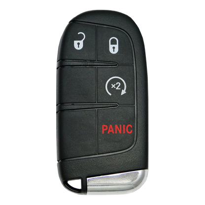 2017 Jeep Compass Smart Remote Key Fob 4B w/ Remote Start (FCC: M3N-40821302, P/N: 68250337AB)