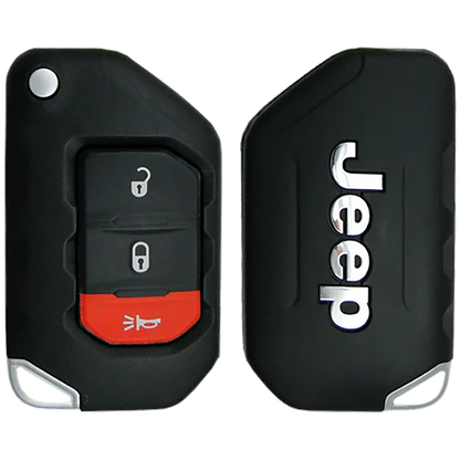 2019 Jeep Wrangler Smart Remote Key Fob 3 Button (FCC: OHT1130261, P/N: 68416782AA)