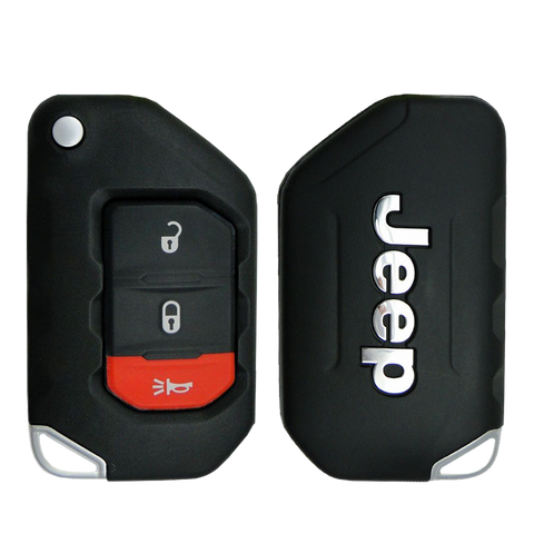 2018 Jeep Wrangler Smart Remote Key Fob 3B (FCC: OHT1130261, P/N: 68416782AA)