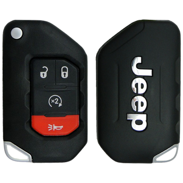 2021 Jeep Gladiator Smart Remote Key Fob w/ Remote Start 4 Button (FCC: OHT1130261, P/N: 68416784AA)