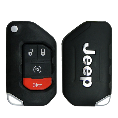 2021 Jeep Wrangler Smart Remote Key Fob w/ Remote Start 4B (FCC: OHT1130261, P/N: 68416784AA)