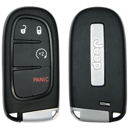 2021 Jeep Cherokee Smart Remote Key Fob 4 Button w/ Remote Start (FCC: GQ4-54T, P/N: 68105078AG)