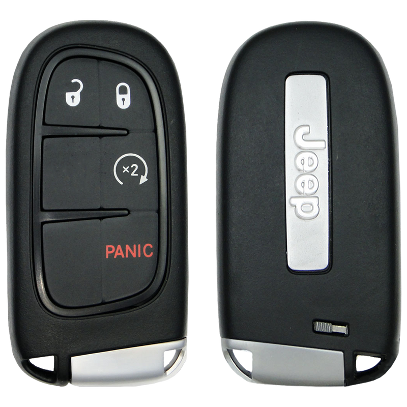 2021 Jeep Cherokee Smart Remote Key Fob 4 Button w/ Remote Start (FCC: GQ4-54T, P/N: 68105078AG)