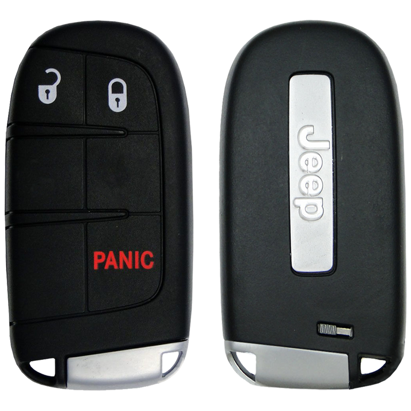 2019 Jeep Grand Cherokee Smart Remote Key Fob 3 Button (FCC: M3N-40821302, P/N: 68143502AA)