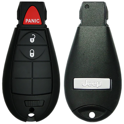 2013 Jeep Grand Cherokee Keyless Go Fobik Smart Remote Key Fob 3 Button (FCC: IYZ-C01C, P/N: 56046733AH)