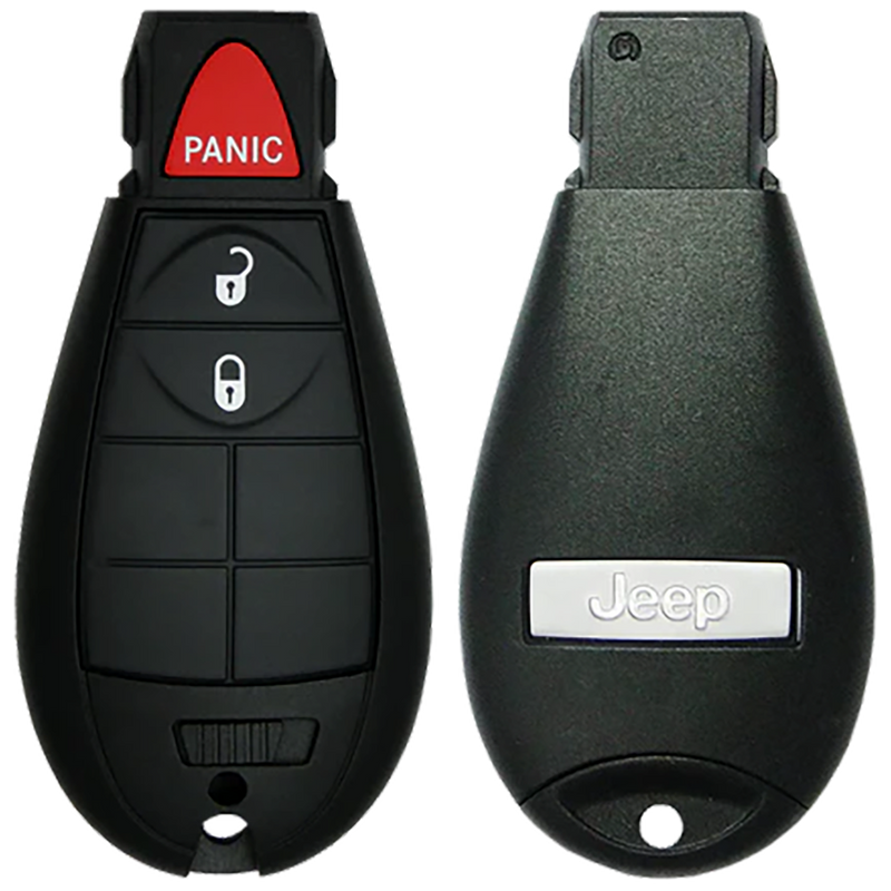 2013 Jeep Grand Cherokee Keyless Go Fobik Smart Remote Key Fob 3 Button (FCC: IYZ-C01C, P/N: 56046733AH)