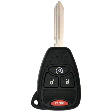 2011 Jeep Patriot Remote Head Key Fob 4 Button w/ Remote Start - No Logo (FCC: OHT692713AA, P/N: 68039414AD)