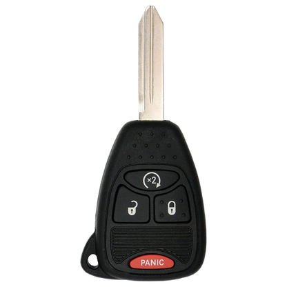 2014 Jeep Wrangler Remote Head Key Fob 4B w/ Remote Start - No Logo (FCC: OHT692713AA, P/N: 68039414AD)