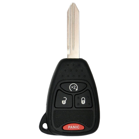 2014 Jeep Wrangler Remote Head Key Fob 4B w/ Remote Start - No Logo (FCC: OHT692713AA, P/N: 68039414AD)