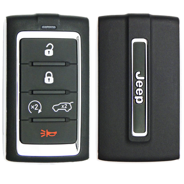 2022 Jeep Grand Cherokee Smart Remote Key Fob 5B w/ Hatch, Remote Start (FCC: M3NWXFOB1, P/N: 68377534AA)