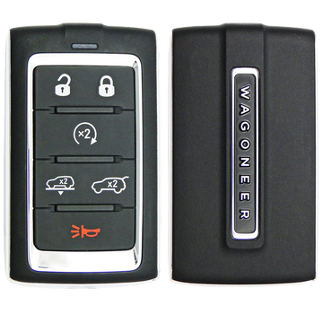 2023 Jeep Wagoneer Smart Remote Key Fob 6 Button w/ Lift, Hatch, Remote Start (FCC: M3NWXF0B1, P/N: 68425092AA)