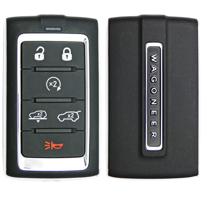 2023 Jeep Wagoneer Smart Remote Key Fob 6 Button w/ Lift, Hatch, Remote Start (FCC: M3NWXF0B1, P/N: 68425092AA)