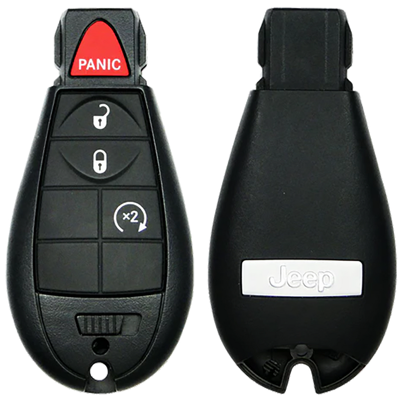 2020 Jeep Cherokee Fobik Remote Key Fob 4 Button w/ Remote Start (FCC: GQ4-53T, P/N: 68105083AG)