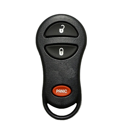2002 Jeep Grand Cherokee Keyless Entry Remote Key Fob 3B (FCC: GQ43VT9T, P/N: 56036859)