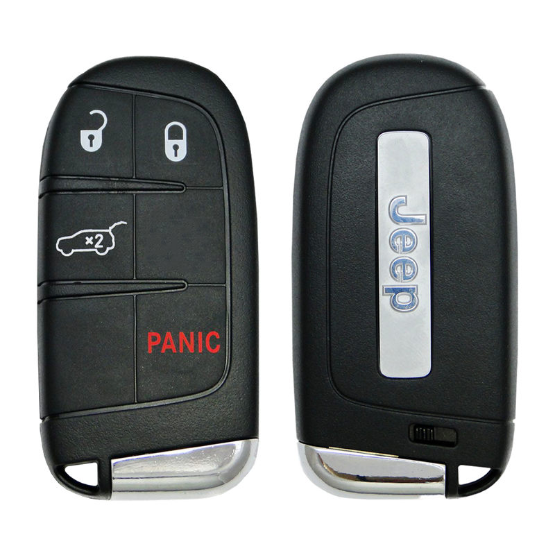 2015 Jeep Grand Cherokee Smart Remote Key Fob 4B w/ Hatch (FCC: M3N-40821302, P/N: 68143504AB)