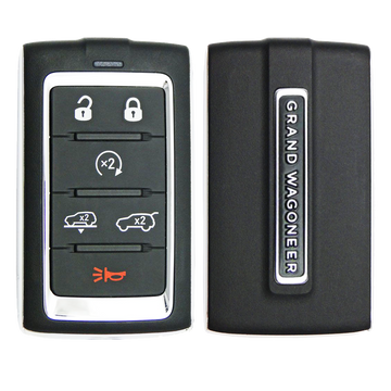 2025 Jeep Grand Wagoneer Smart Remote Key Fob 6B w/ Air Suspension, Hatch, Remote Start (FCC: 2BAHD-KFW1, P/N: 68577132AC)
