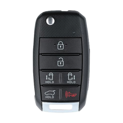 2018 Kia Sedona Remote Flip Key Fob 6B Gen 2 w/ Sliding Doors (FCC: TQ8-RKE-4F21, P/N: 95430-A9300)