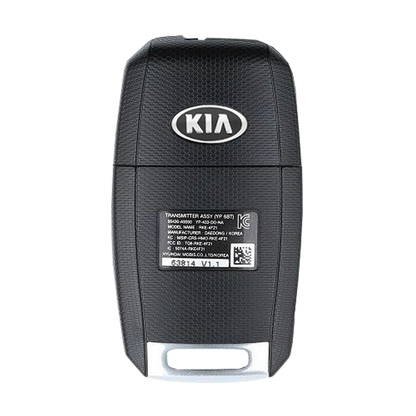 2018 Kia Sedona Remote Flip Key Fob 6B Gen 2 w/ Sliding Doors (FCC: TQ8-RKE-4F21, P/N: 95430-A9300)
