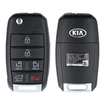 2018 Kia Sedona Remote Flip Key Fob 6B Gen 2 w/ Sliding Doors (FCC: TQ8-RKE-4F21, P/N: 95430-A9300)