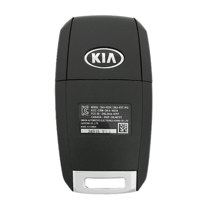 2015 Kia Soul Remote Flip Key Fob 4B w/ Hatch (FCC: OSLOKA-875T (PSD), P/N: 95430-B2100)