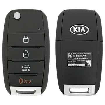 2017 Kia Forte Remote Flip Key Fob 4 Button w/ Trunk (FCC: OSLOKA-875T (YD), P/N: 95430-A7200)