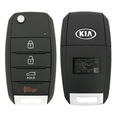 2016 Kia Optima Remote Flip Key Fob 4B w/ Trunk (FCC: SY5JFRGE04, P/N: 95430-D4010)
