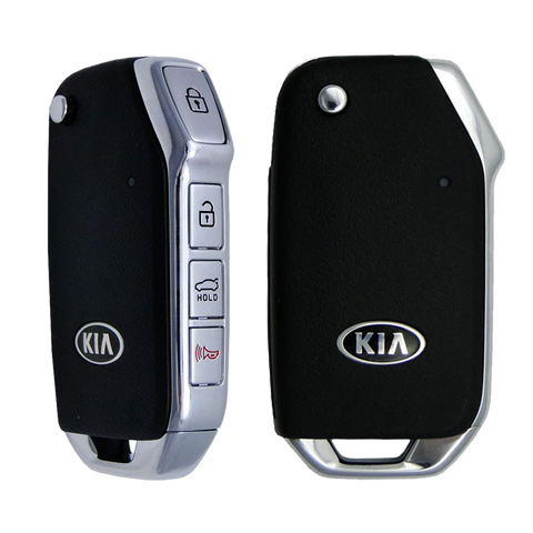 2020 Kia Forte Remote Flip Key Fob 4B w/ Trunk (FCC: CQOTD00660, P/N: 95430-M6000)