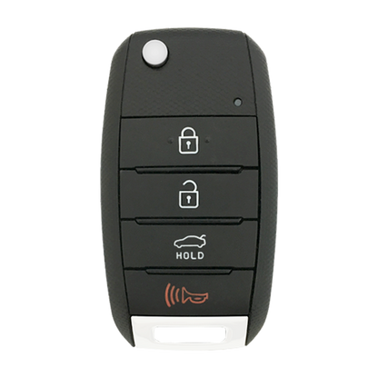 2018 Kia Rio Remote Flip Key Fob 4B w/ Trunk (FCC: NYOSYEC4TX1611, P/N: 95430-H9700)