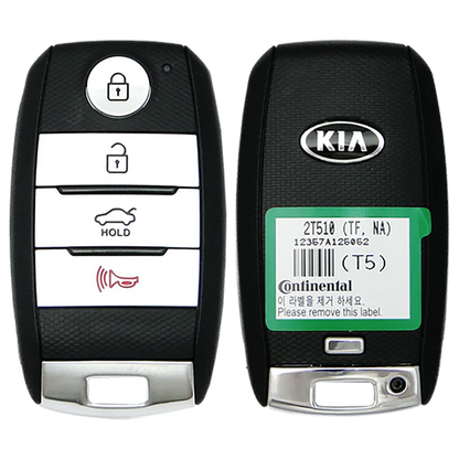 2015 Kia Optima Smart Remote Key Fob 4 Button w/ Trunk (FCC: SY5XMFNA04, P/N: 95440-2T510)
