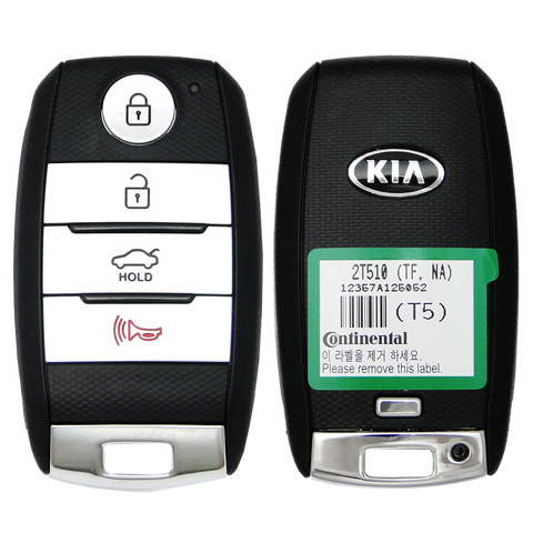 2015 Kia Optima Smart Remote Key Fob 4B w/ Trunk (FCC: SY5XMFNA04, P/N: 95440-2T510)