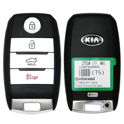 2016 Kia Optima Smart Remote Key Fob 4 Button w/ Trunk (FCC: SY5JFFGE04, P/N: 95440-D4000)