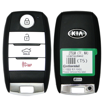 2017 Kia Optima Smart Remote Key Fob 4 Button w/ Trunk (FCC: SY5JFFGE04, P/N: 95440-D4000)