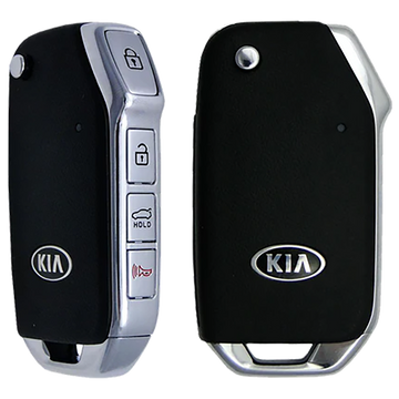 2019 Kia Soul Remote Flip Key Fob 4 Button w/ Trunk (FCC: SY5SKRGE04, P/N: 95430-K0000)