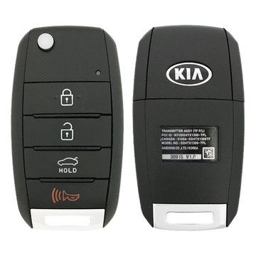 2014 Kia Optima Remote Flip Key Fob 4B w/ Trunk (FCC: NYODD4TX1306-TFL, P/N: 95430-2T560)