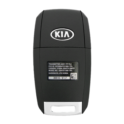 2015 Kia Sportage Remote Flip Key Fob 4B w/ Hatch (FCC: NYODD4TX1306-TFL, P/N: 95430-3W350)