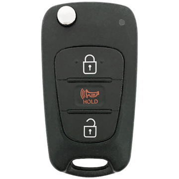 2013 Kia Sportage Remote Flip Key Fob 3 Button (FCC: NYOSEKSAM11ATX, P/N: 95430-3W700)