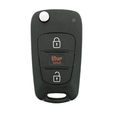 2010 Kia Soul Remote Flip Key Fob 3B (FCC: NYOSEKSAM11ATX, P/N: 95430-2K250)