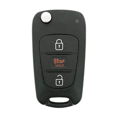 2012 Kia Rio Remote Flip Key Fob 3B (FCC: TQ8-RKE-3F02, P/N:  95430-1W020)