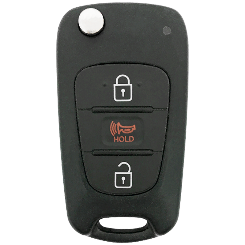 2011 Kia Soul Remote Flip Key Fob 3 Button (FCC: NYOSEKSAM11ATX, P/N: 95430-2K250)