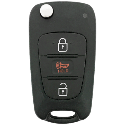 2010 Kia Soul Remote Flip Key Fob 3 Button (FCC: NYOSEKSAM11ATX, P/N: 95430-2K250)