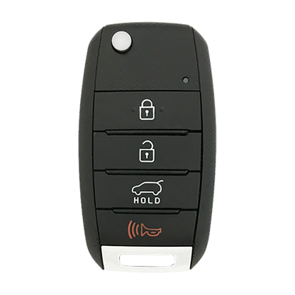 2018 Kia Soul Remote Flip Key Fob PSD1 4B w/ Hatch (FCC: OSLOKA-875T, (PSD1), P/N: 95430-B2101)