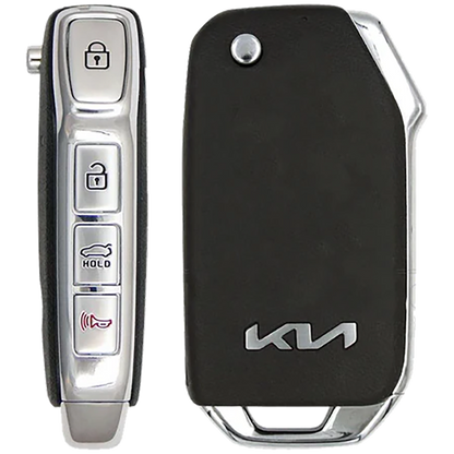 2021 Kia Forte Remote Flip Key Fob 4 Button w/ Trunk, Transponder (FCC: CQOTD00660, P/N: 95430-M6500)