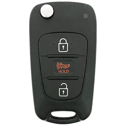 2013 Kia Rio Remote Flip Key Fob 3 Button (FCC: TQ8-RKE-3F02, P/N:  95430-1W020)