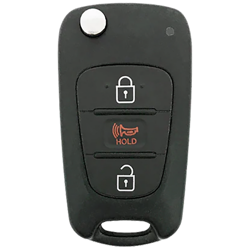 2013 Kia Rio Remote Flip Key Fob 3 Button (FCC: TQ8-RKE-3F02, P/N:  95430-1W020)