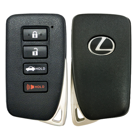 2017 Lexus IS200t Smart Remote Key Fob 4B w/ Trunk (FCC: HYQ14FBA, AG Board 2020, P/N: 89904-53651)